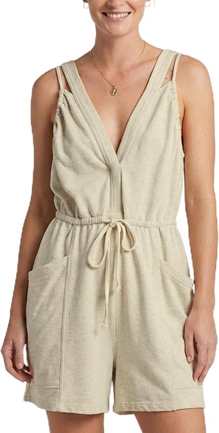 Casual Drawstring Romper