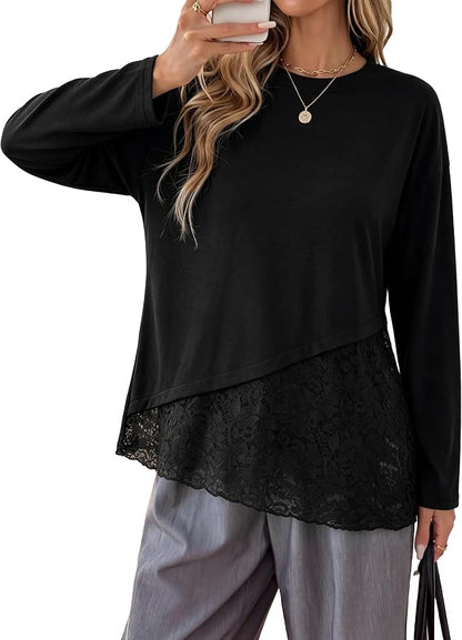 Lace Patchwork Top