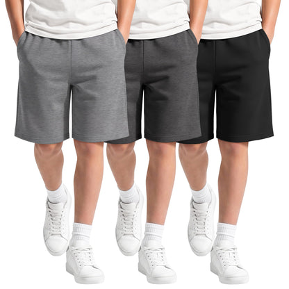 Boys Pull On Shorts 3pk