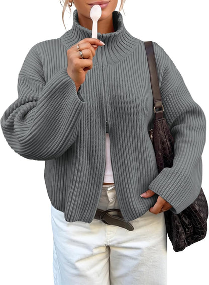 Chunky Ribbed Cardigan