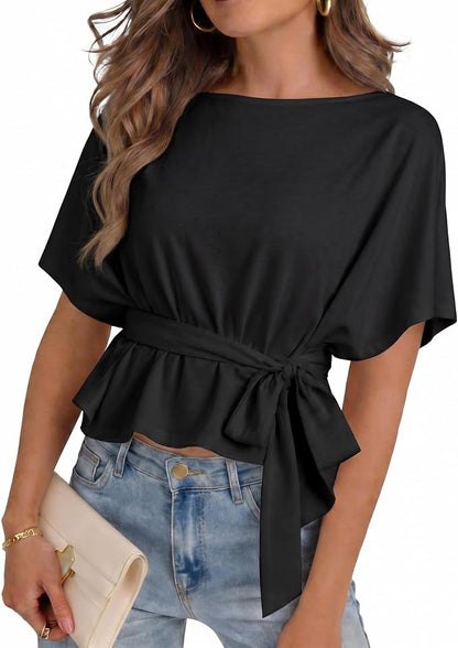 Tie Front Blouse
