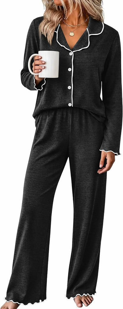 Button Down PJ Set