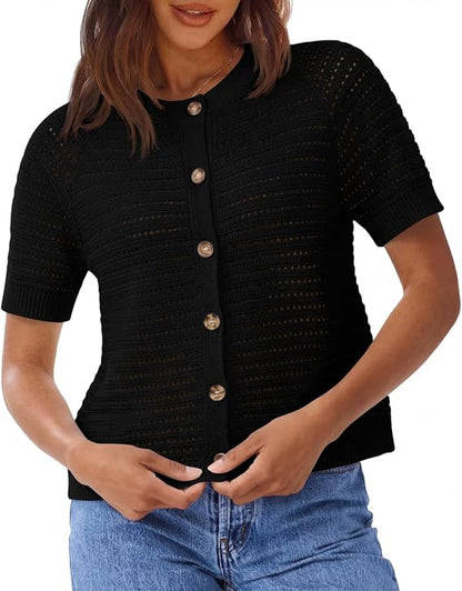 Crochet Cardigan Sweater
