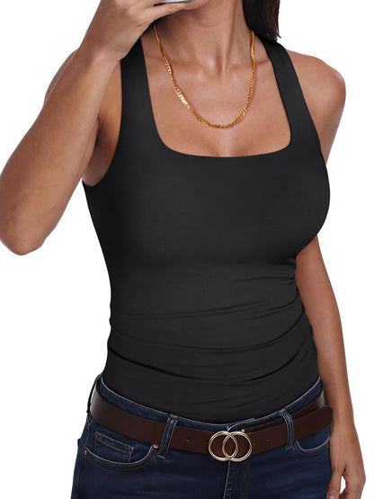 ANRABESS Double Lined Tank Top