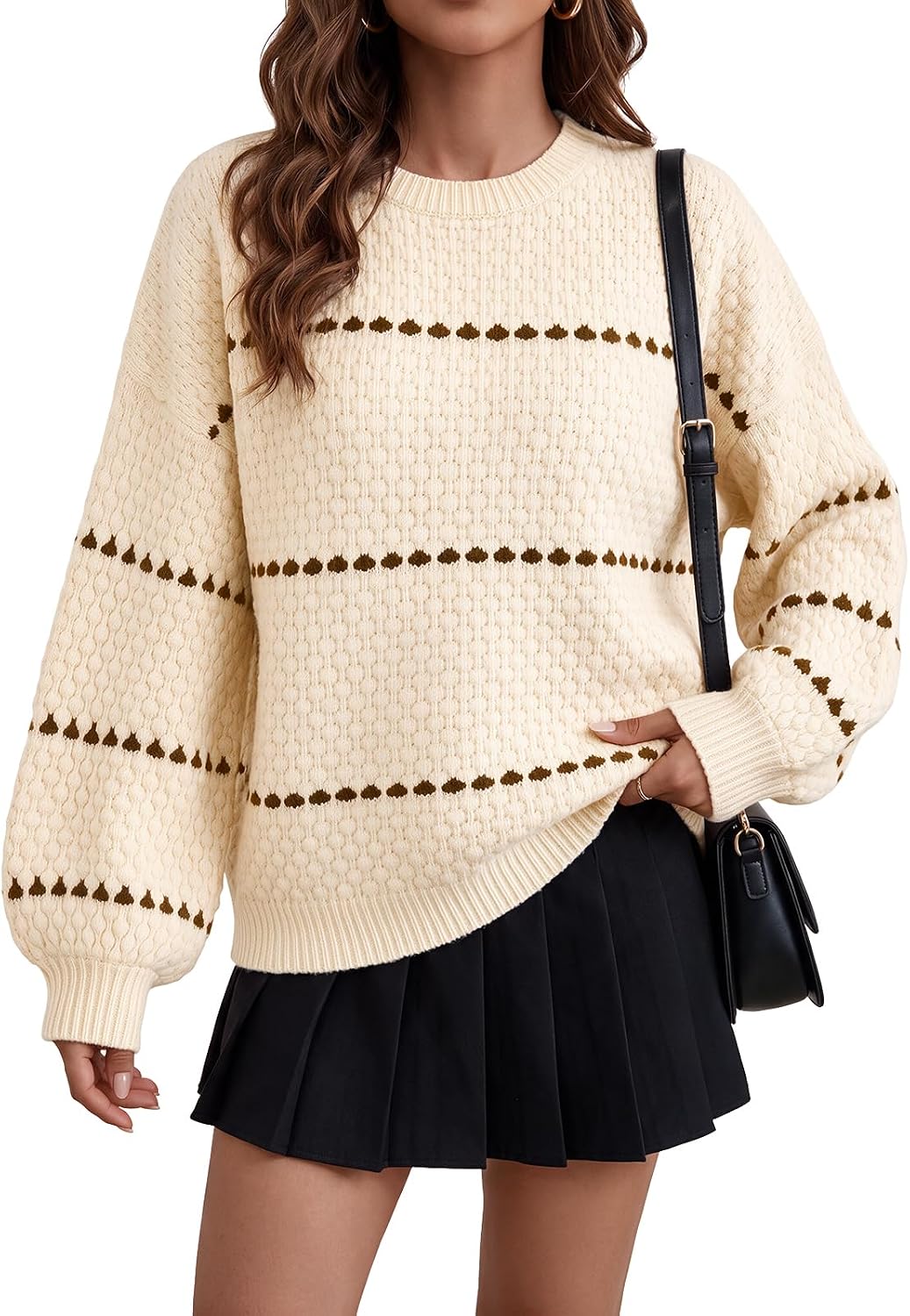 Oversized Puff Sweater