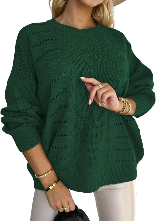 Crochet Knit Sweater
