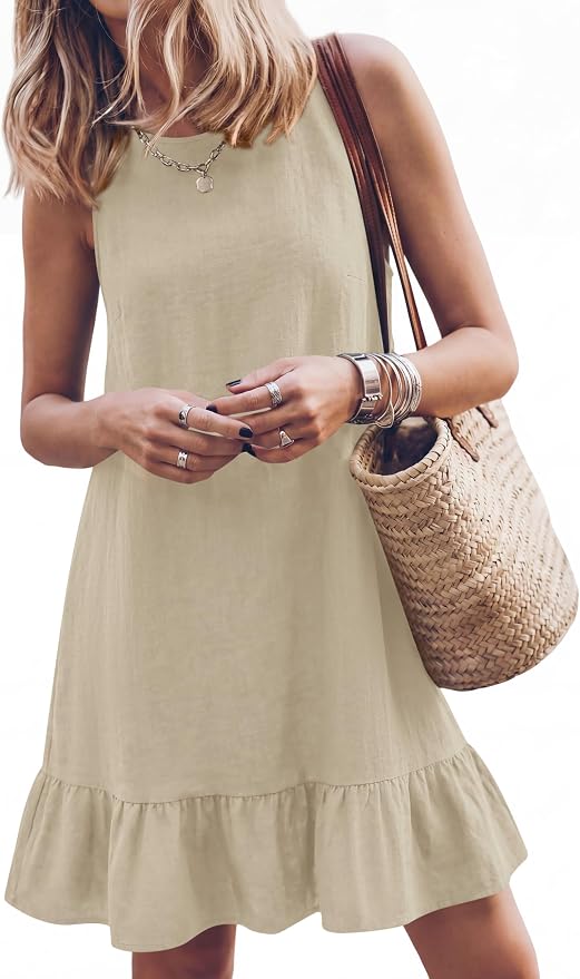 Ruffle Hem Dress
