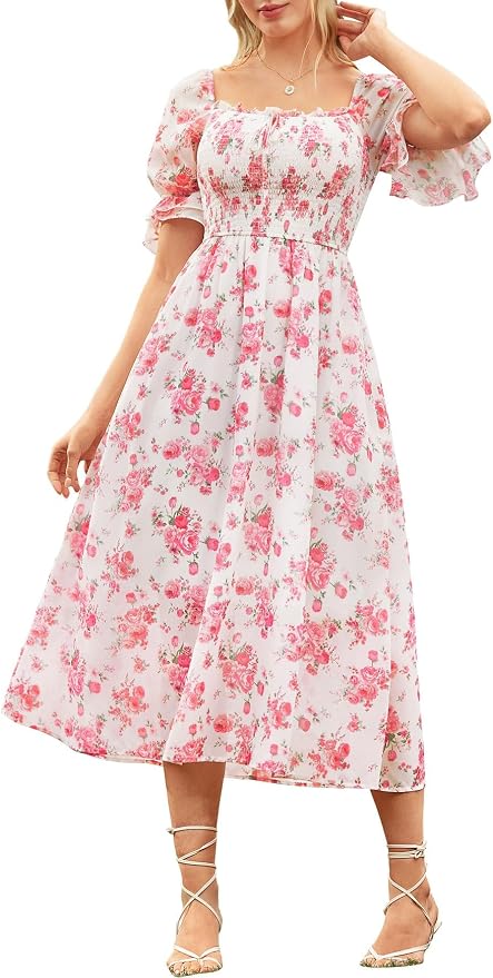 Summer Floral Dress