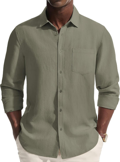 Men's Button Down Dress Shirt