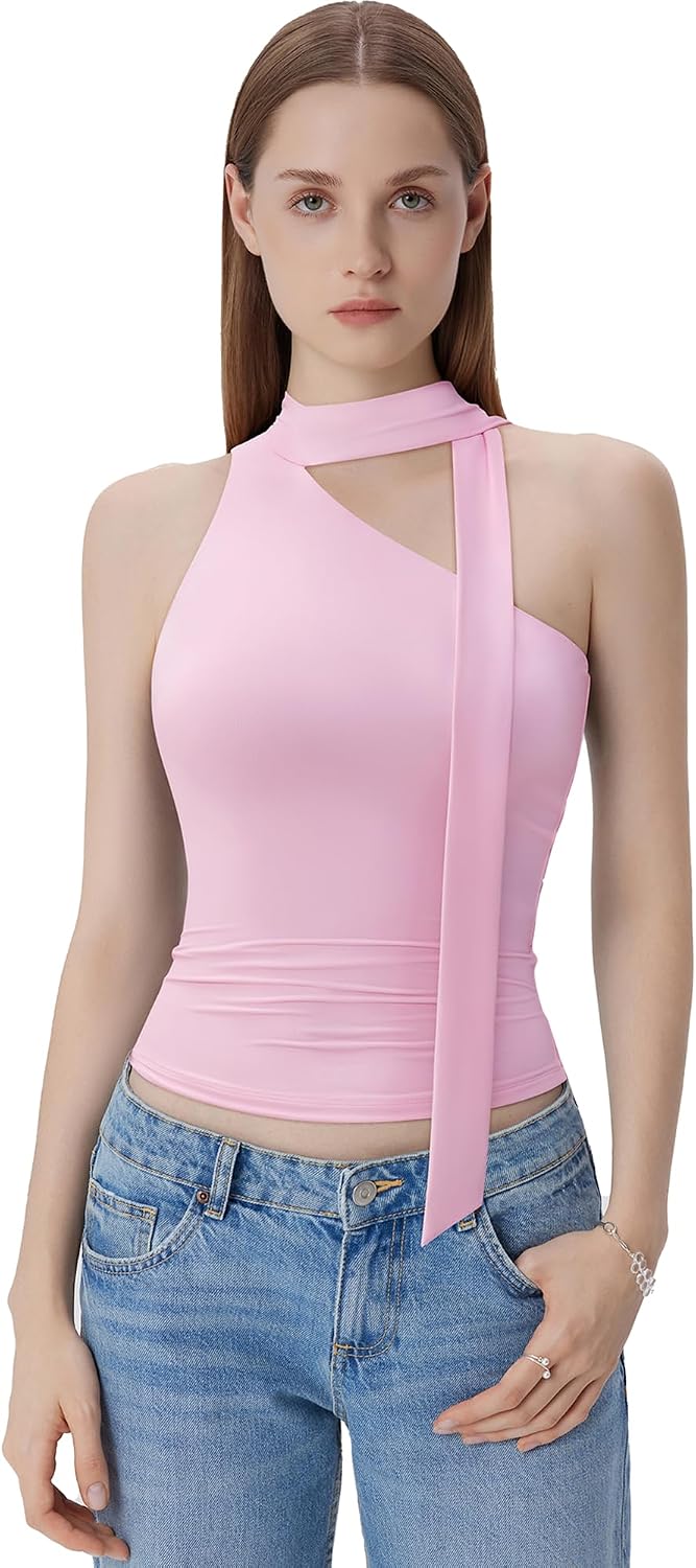 Halter Off-Shoulder Tank
