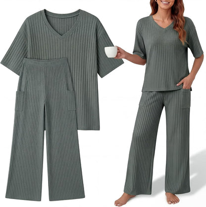 Ribbed Lounge Set