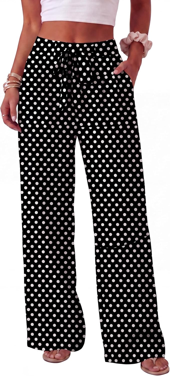 Paperbag Wide Leg Pants