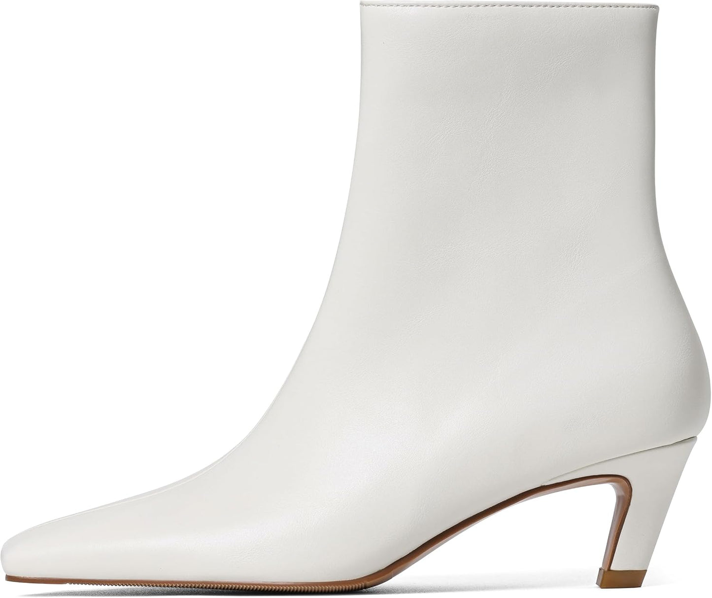 Kitten Heel Ankle Boots