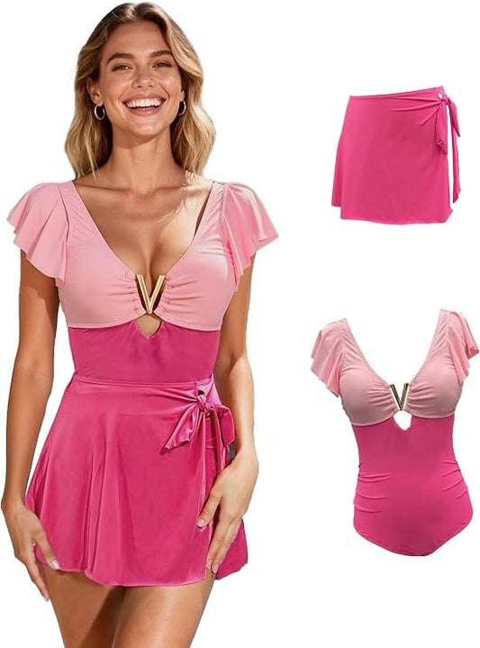 3-in-1 Swim Dress