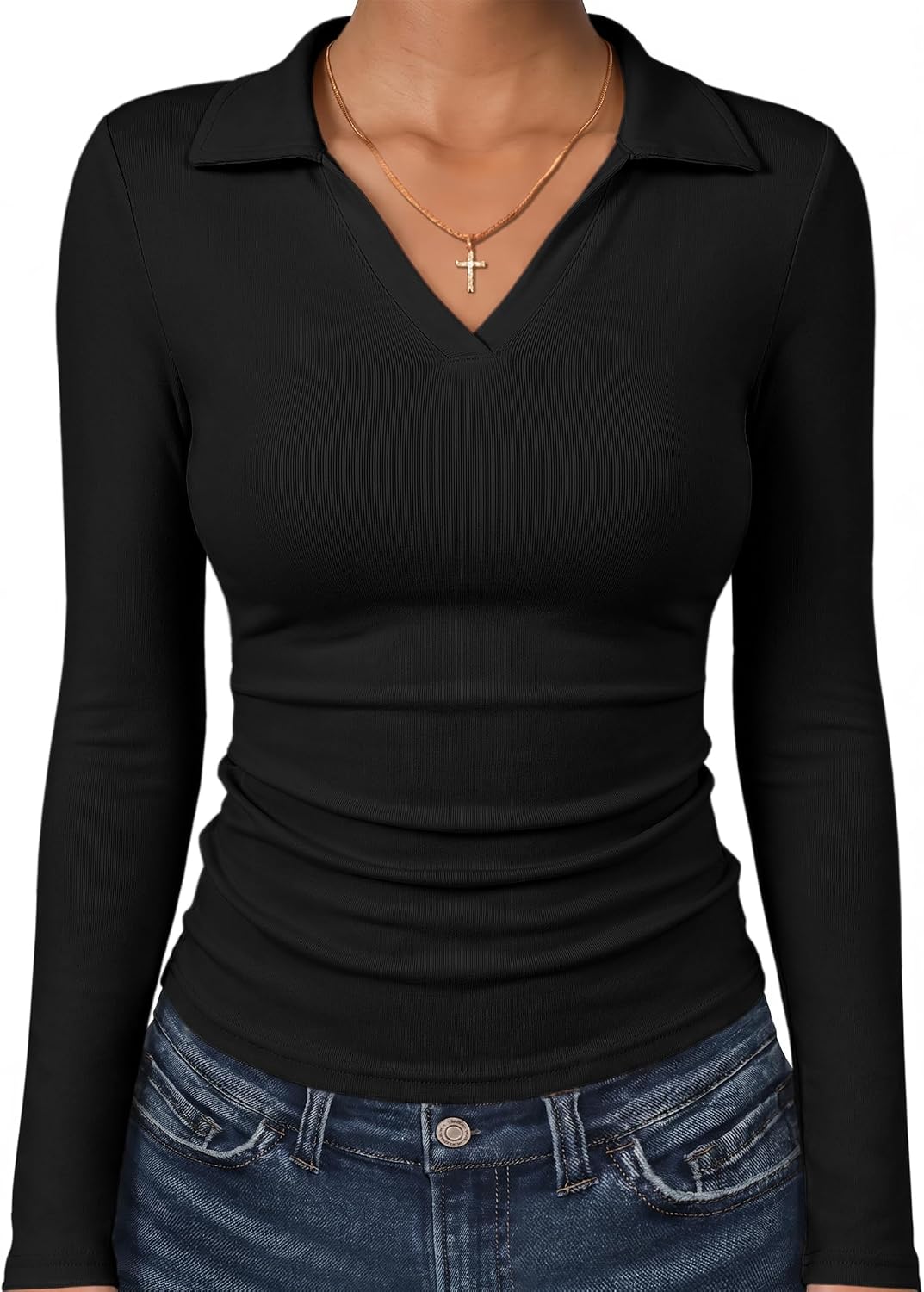 ANRABESS Fitted Polo Shirt