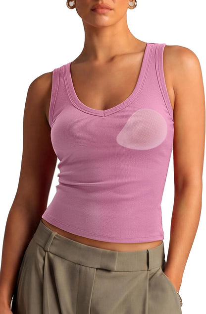 Cotton Ribbed Tank