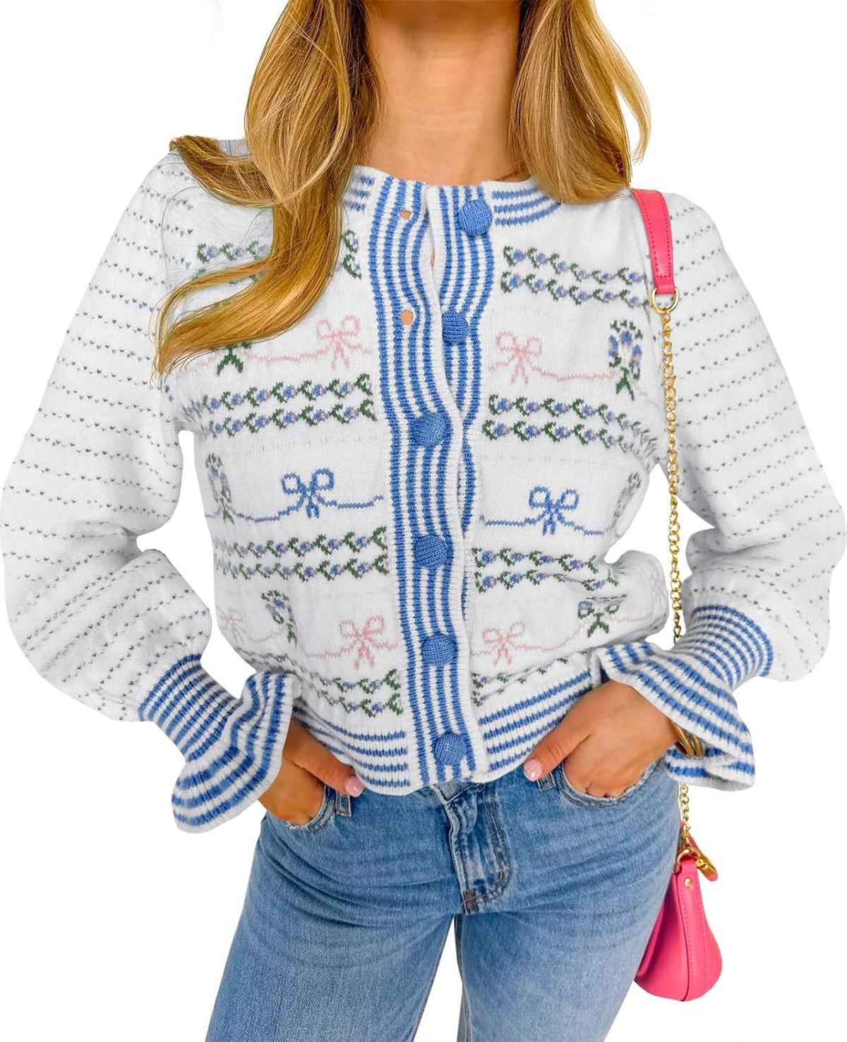 Cute Bow Cardigan