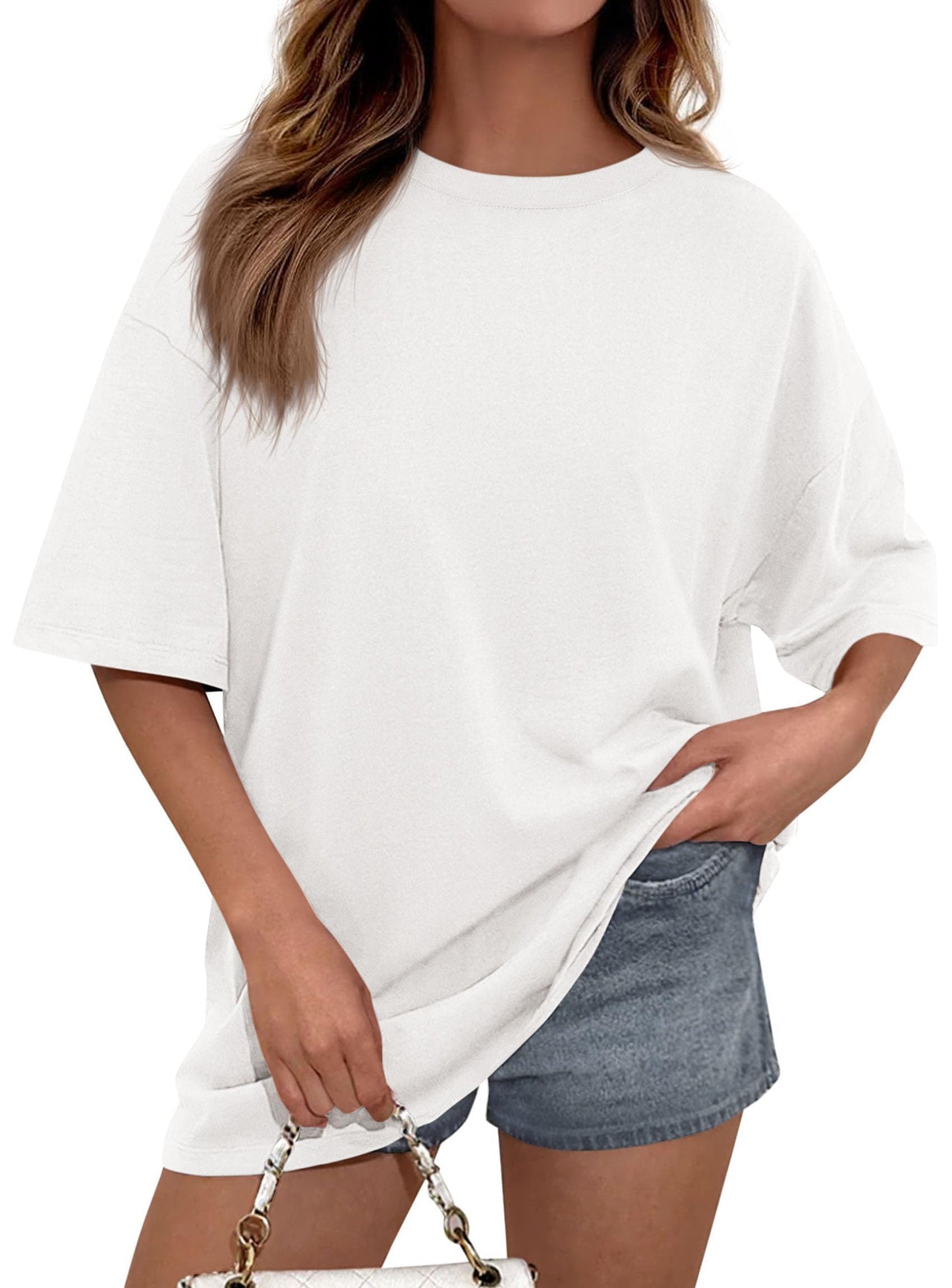 Cotton Oversized Tee
