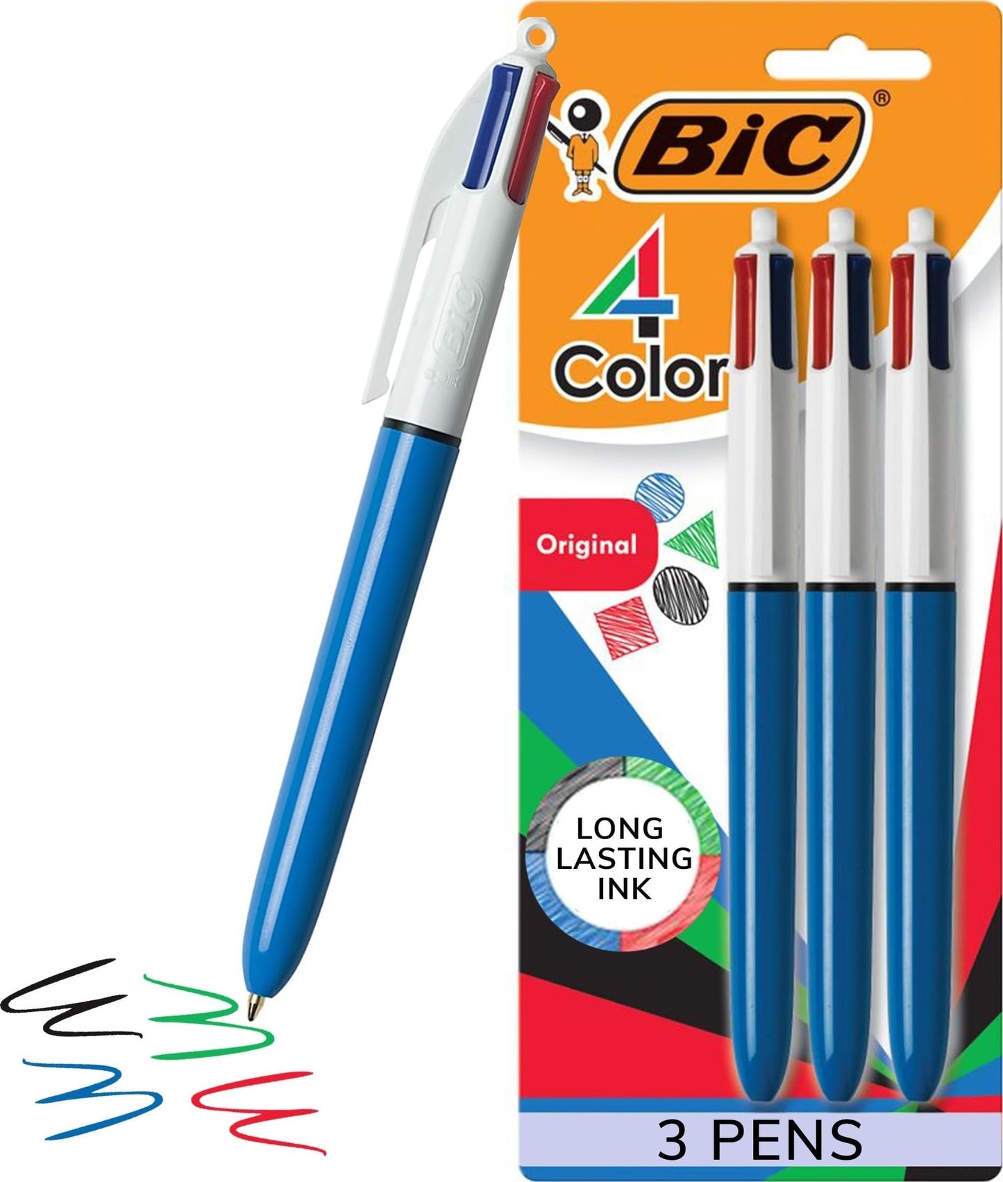 BIC 4 Color Original Retractable Pen