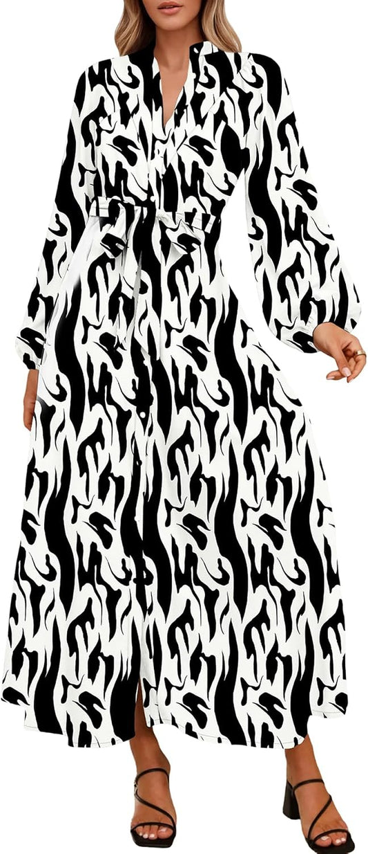 Long Sleeve Maxi Dress