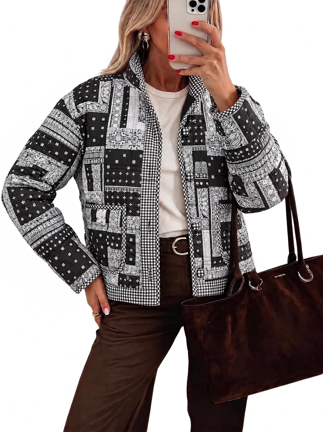 Bandana Quilted Jacket