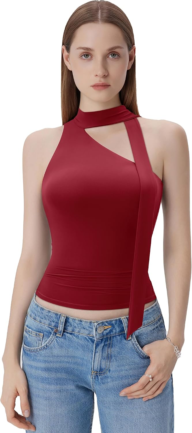 Halter Off Shoulder Tank