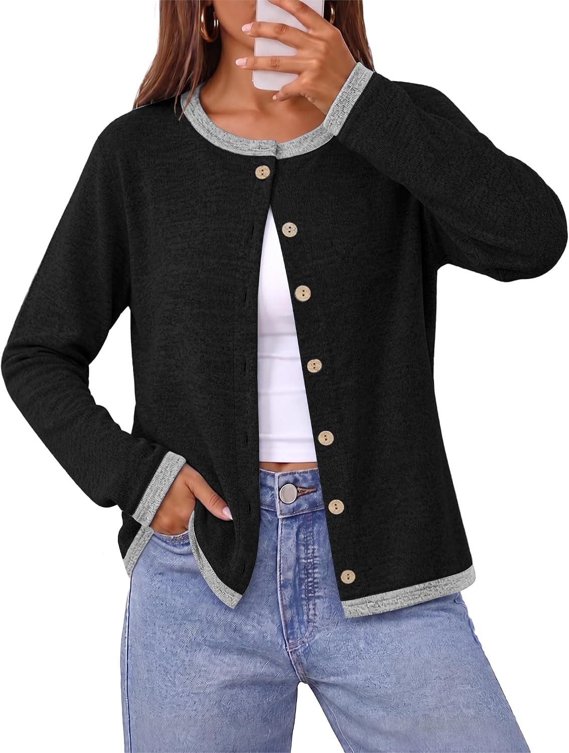 Button Up Cardigan