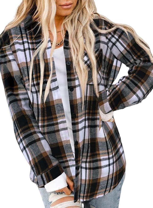 Plaid Flannel Shirt