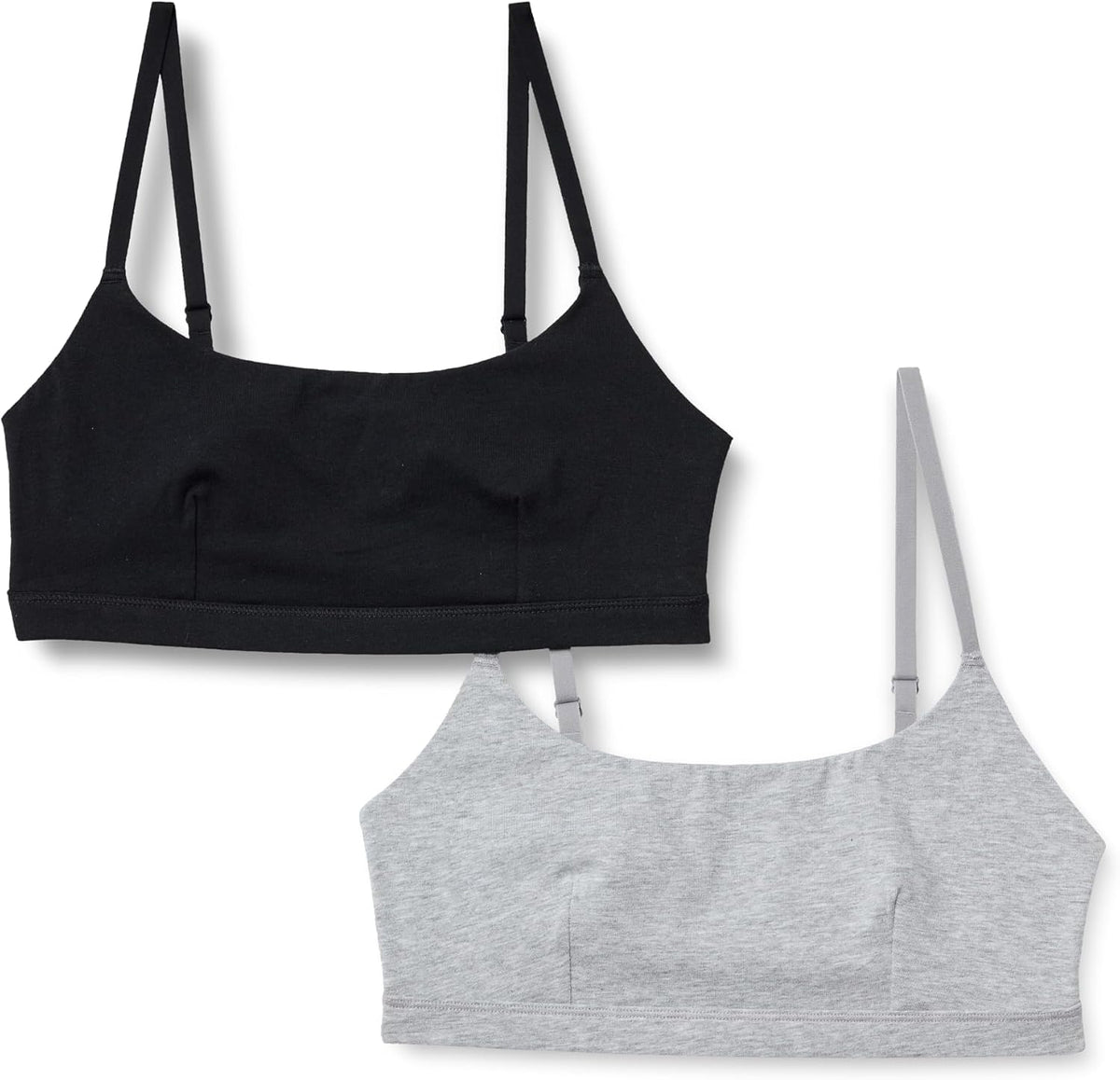 Amazon Essentials Cotton Bralette (2PK)