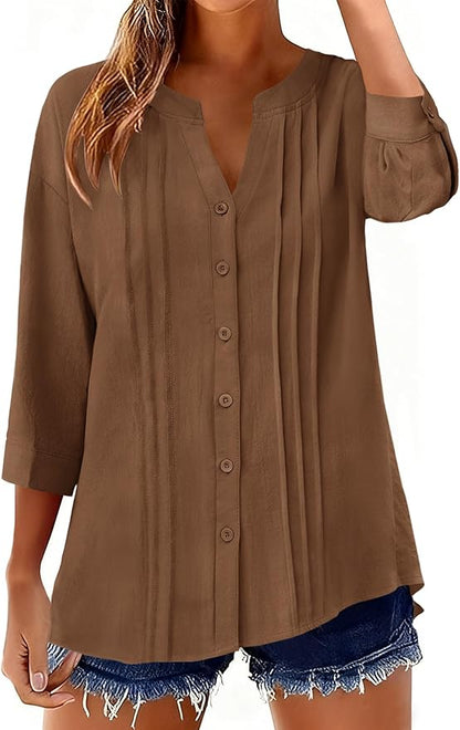 Cotton and Linen Shirt