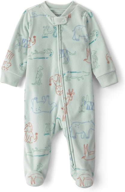 Baby Boys Fleece Romper