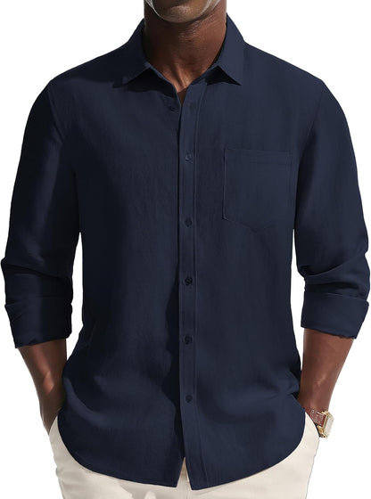 Men's Button Down Dress Shirt