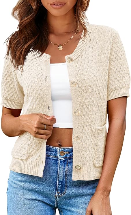 Short Sleeve Cardigan