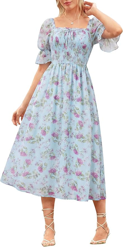 Summer Floral Dress