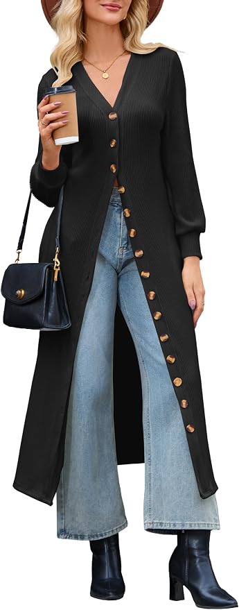 Long Lightweight Cardigan