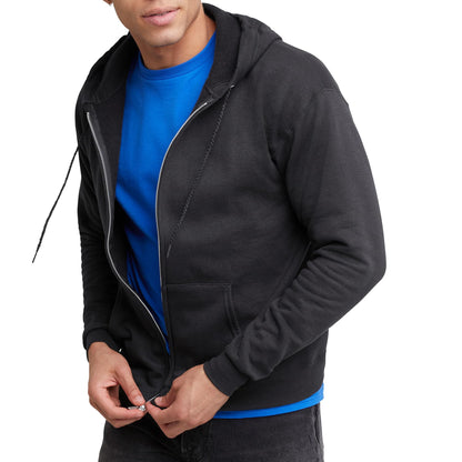 Hanes Men's Full-zip Eco-smart Hoodie