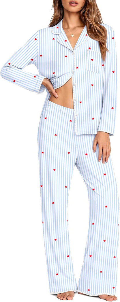 Button Down Pajama Set