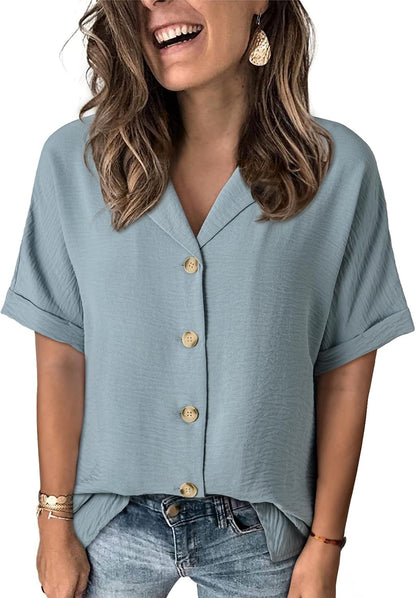 Dressy Button Blouse