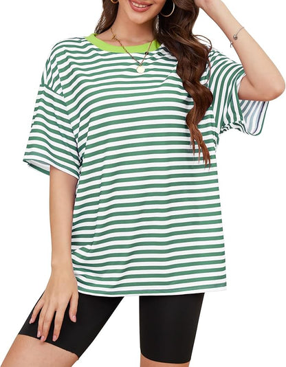 Oversized Striped Tee
