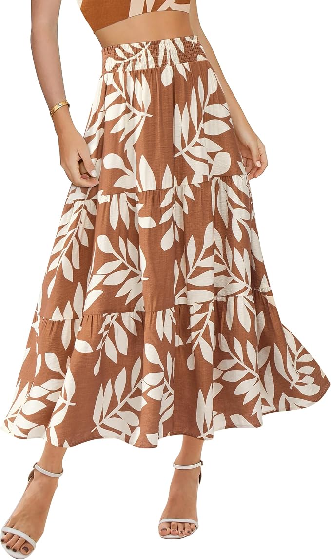 Boho Midi Skirt
