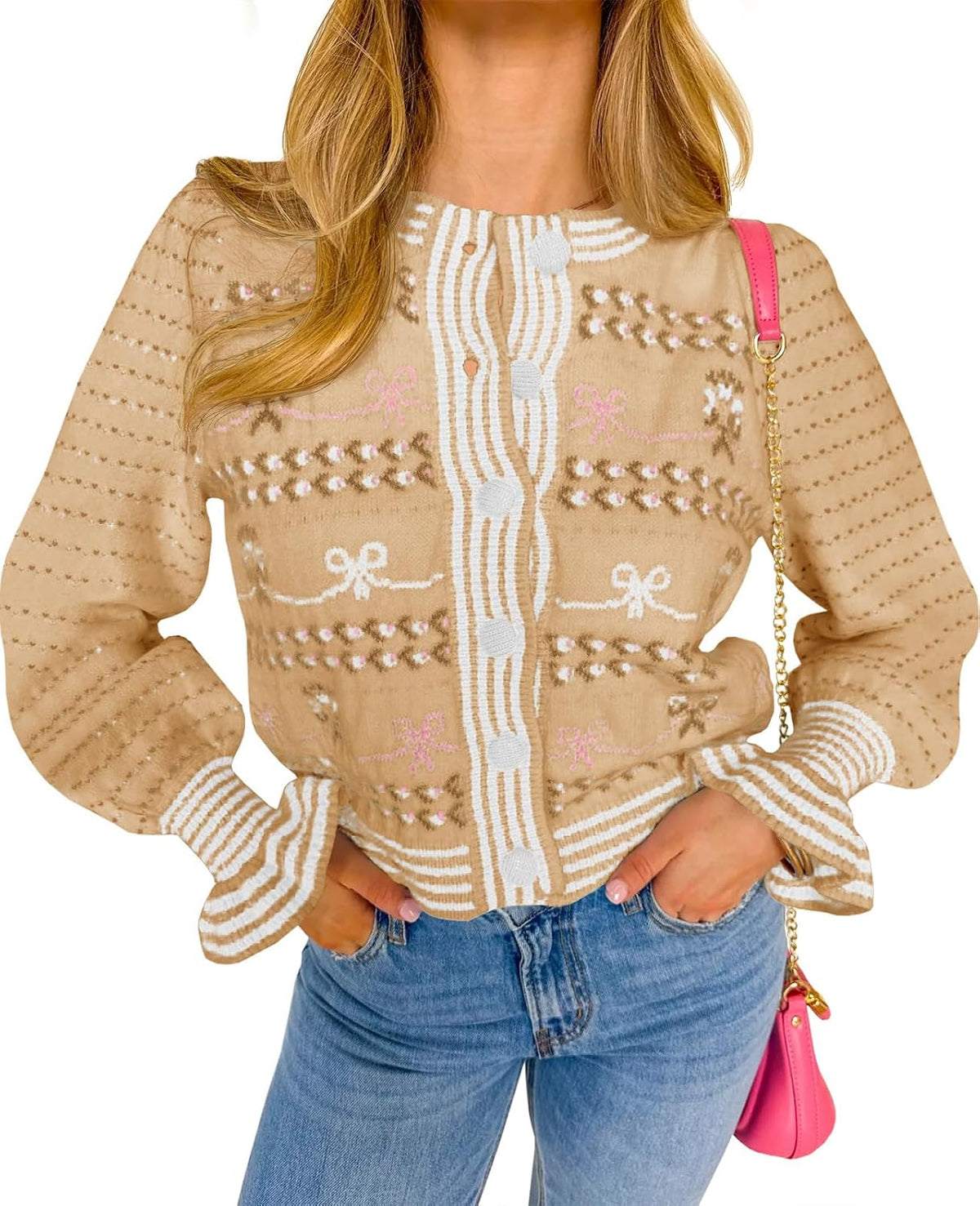 Cute Bow Cardigan