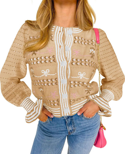 Cute Bow Cardigan