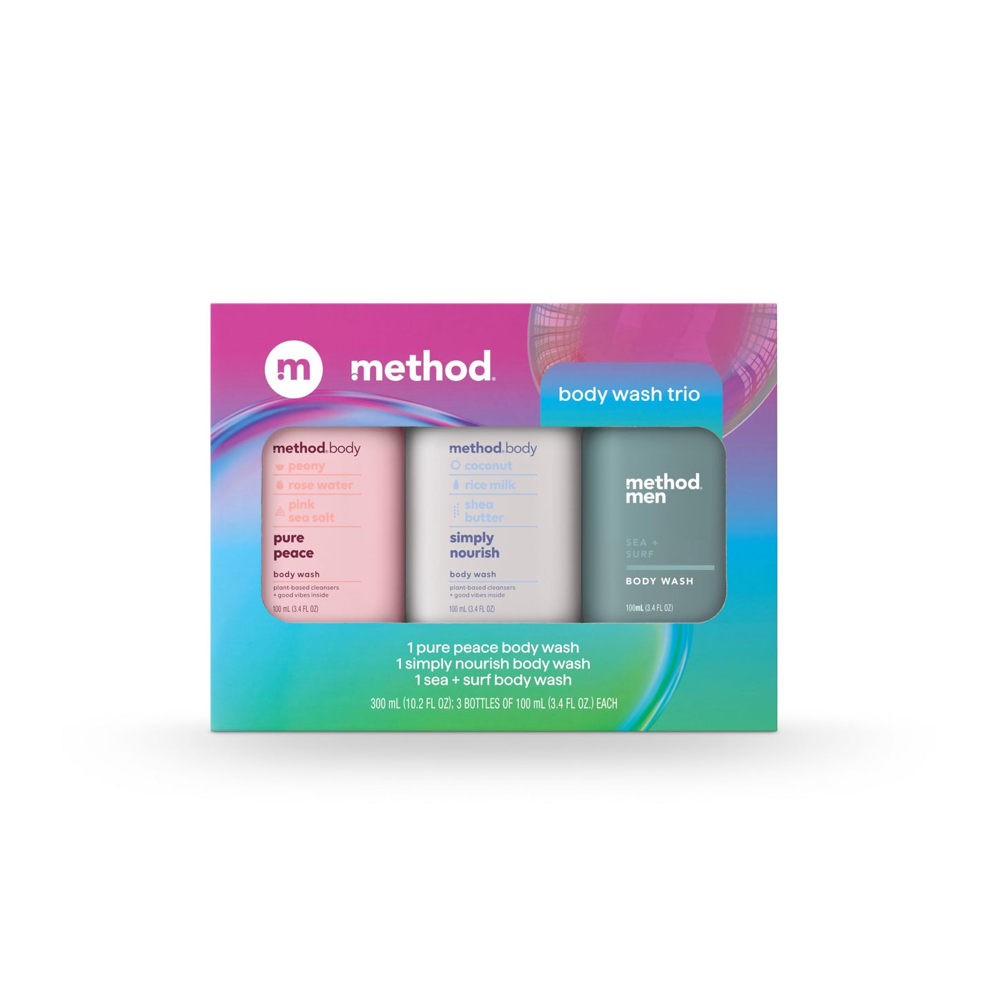 method Body Wash Set 3pk