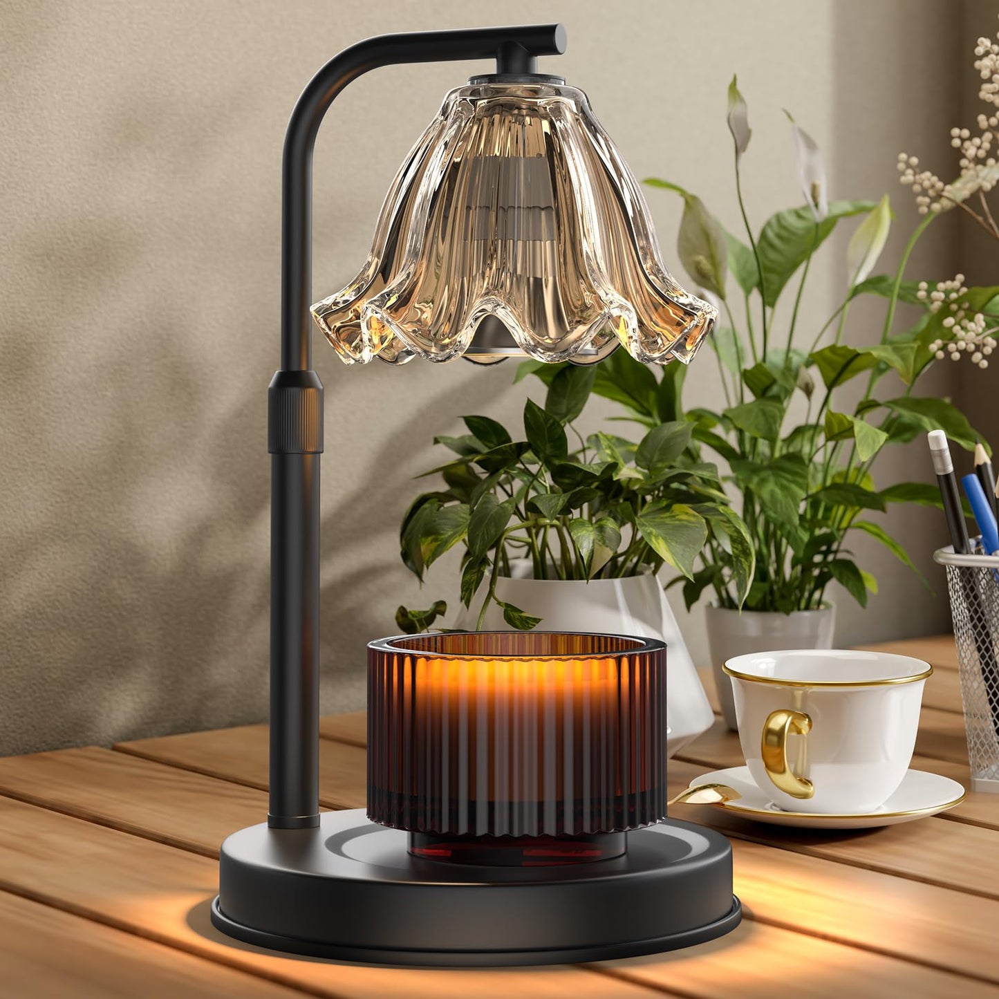 Candle Warmer Lamp With Timer