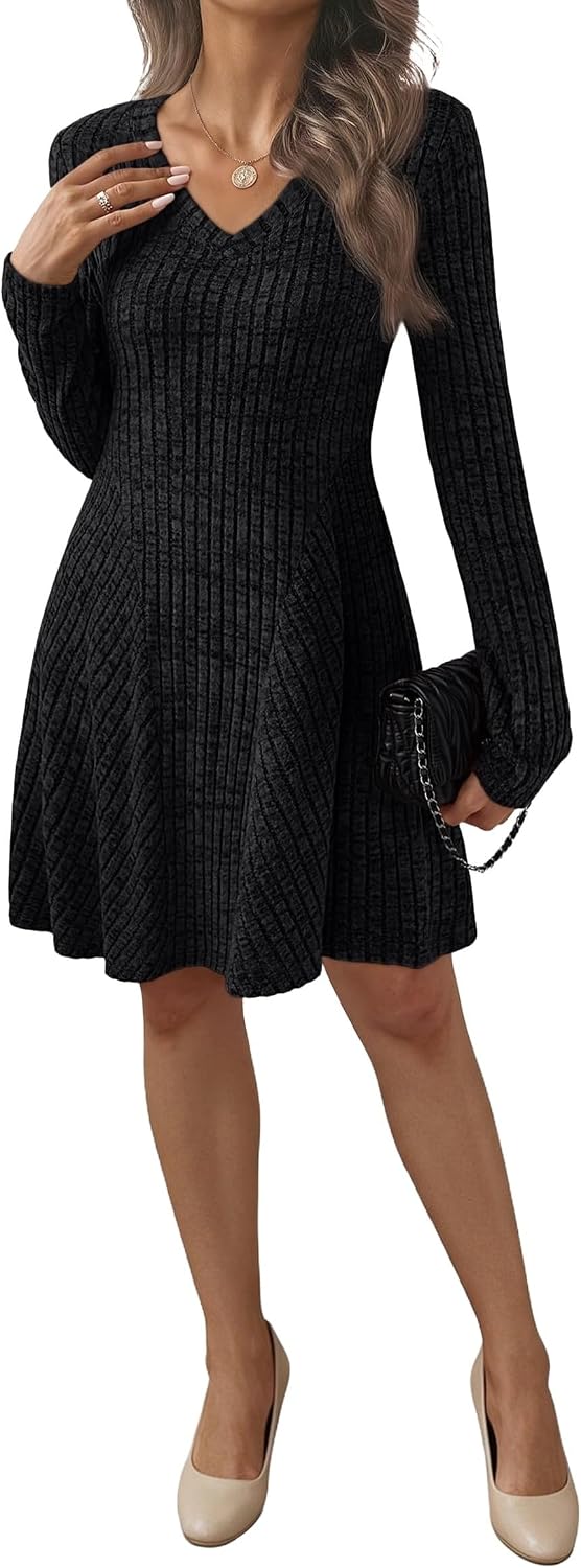 Ribbed Knit Dress