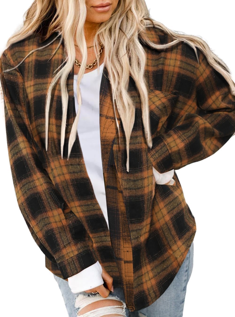 Plaid Flannel Shirt