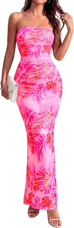 Strapless Maxi Dress