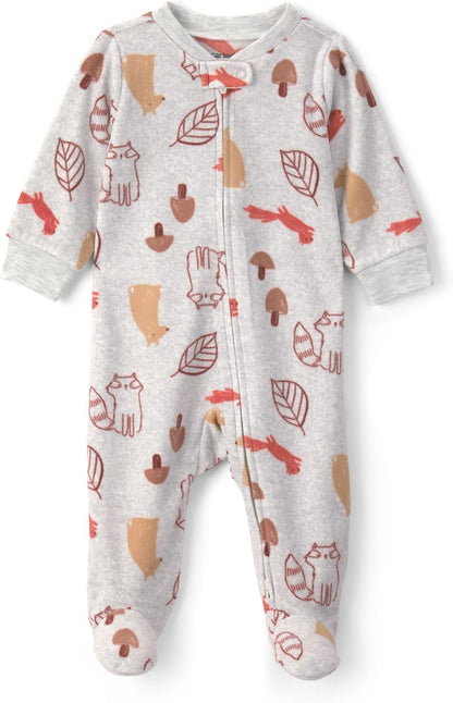 Baby Boys Fleece Romper