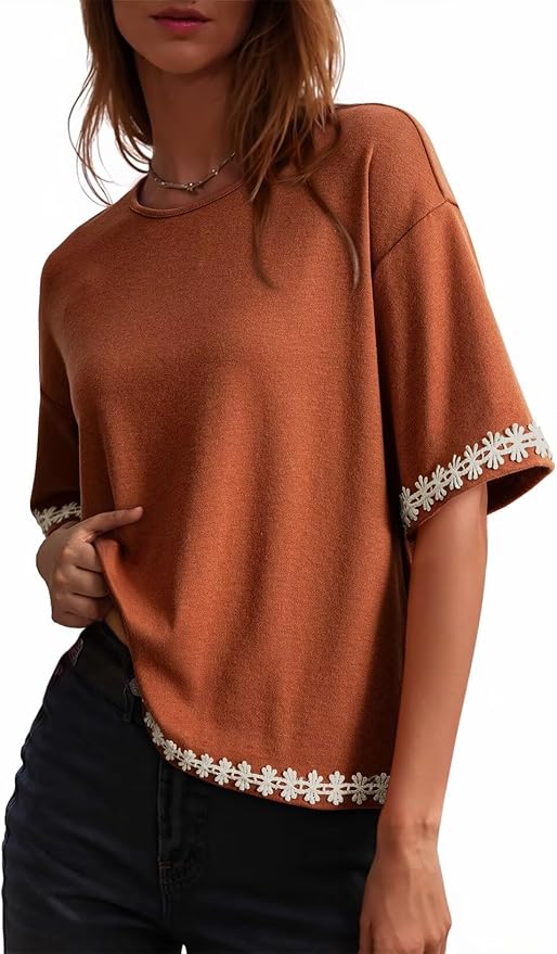 Short Sleeve Sweater