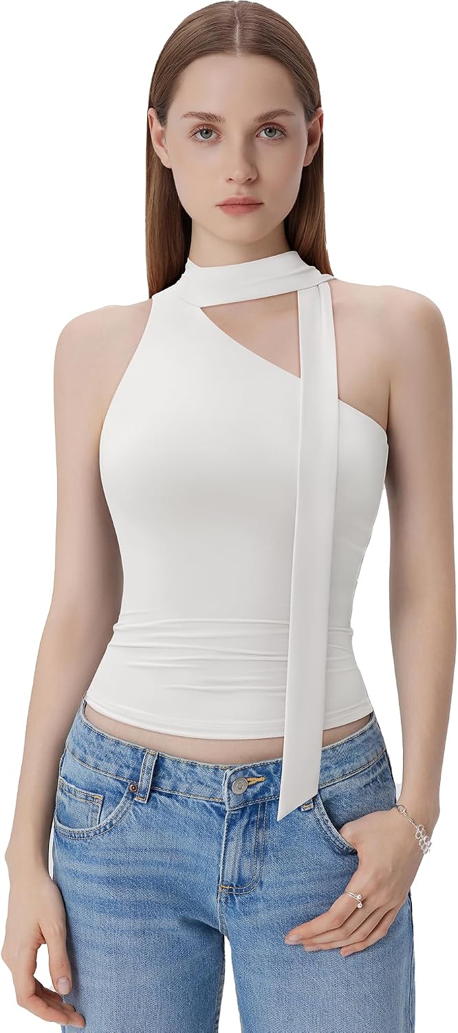 Halter Off Shoulder Tank